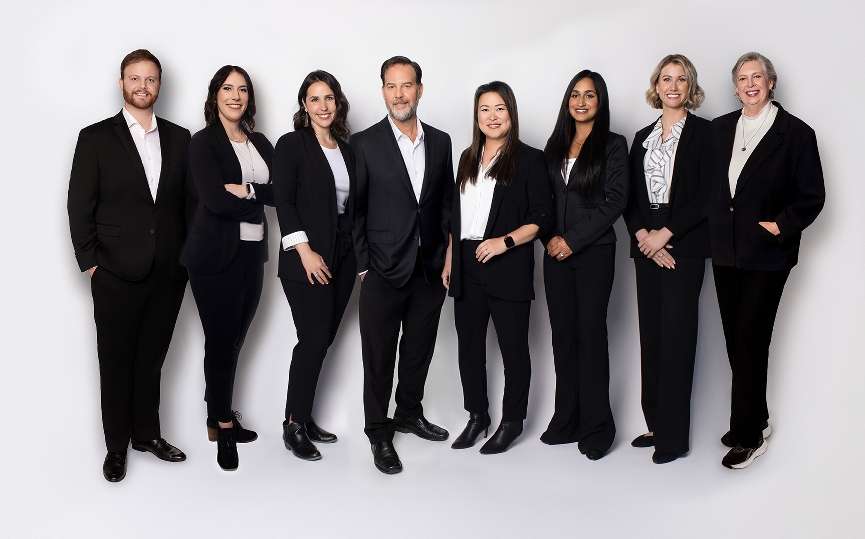 Consistent Broadmead Hearing team photography designed to accommodate an evolving staff.